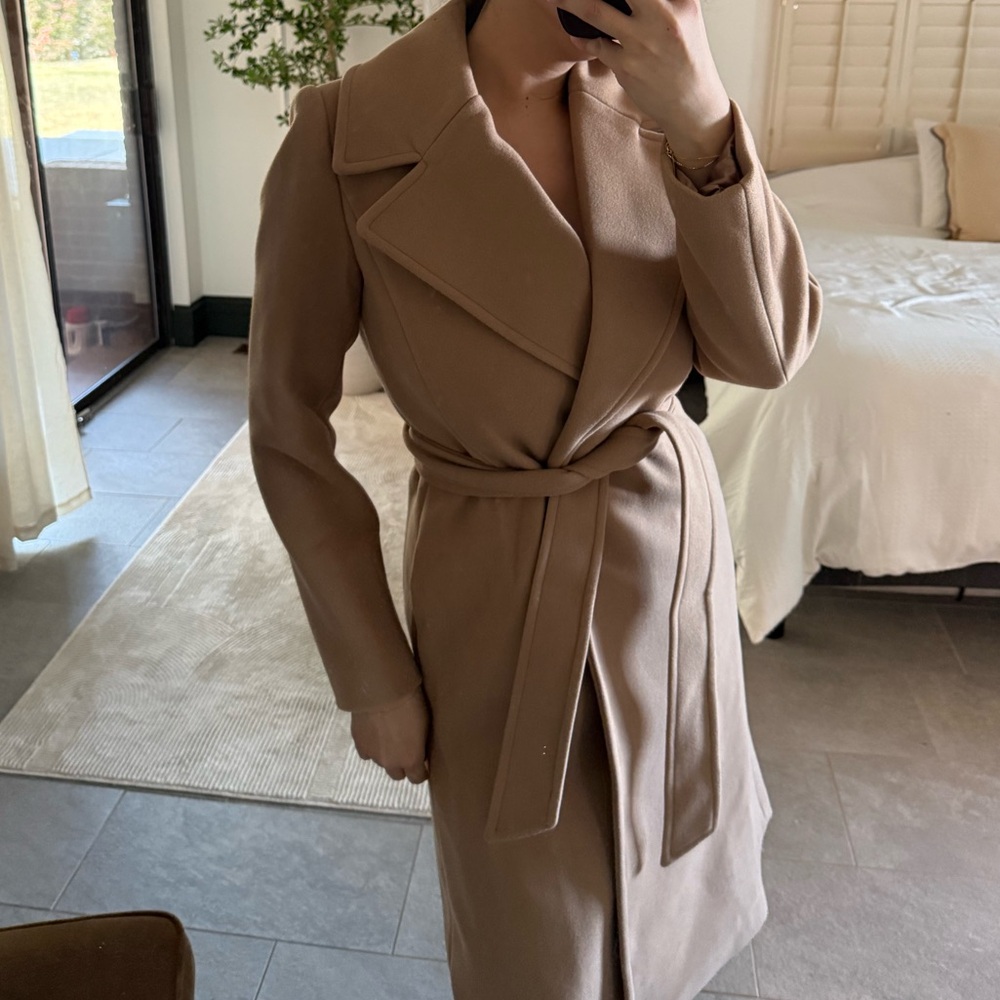 Ever New Tan Pea Coat